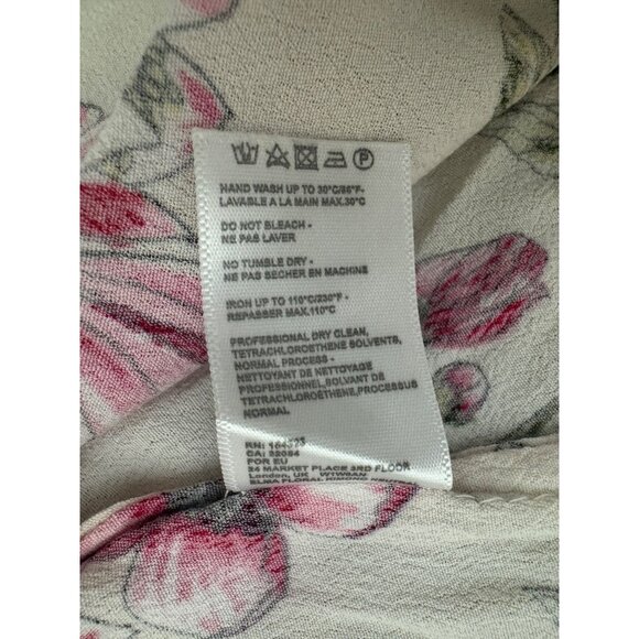 Anthropologie Akemi + Kin Idalia Kimono One Size Floral Dolman Bohemian Boho - Picture 12 of 13